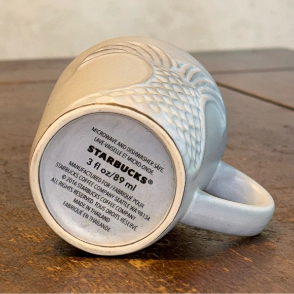 2016 Starbucks Mermaid Tail Demitasse Cup - Picture 6 of 9